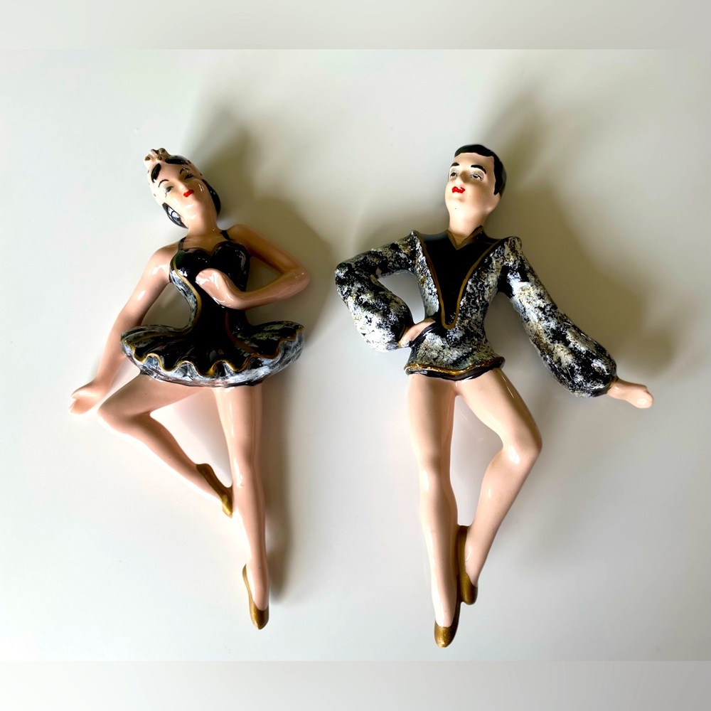 Vintage Mahana Ballerina Wall Art